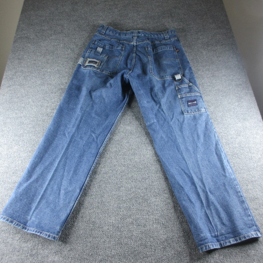 Paco Jeans Mens 35x32 Blue Medium Wash Carpenter Baggy Skater Rap Hip Hop Y2K